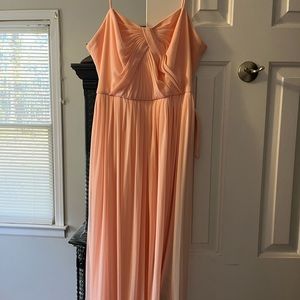 David’s bridal bridesmaid dress